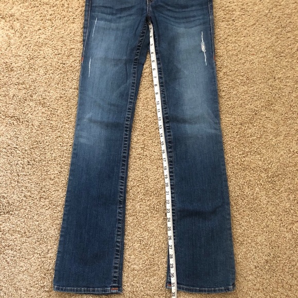 TRUE RELIGION Hi-Rise Boot Rhinestone pocket 28 - Picture 11 of 11